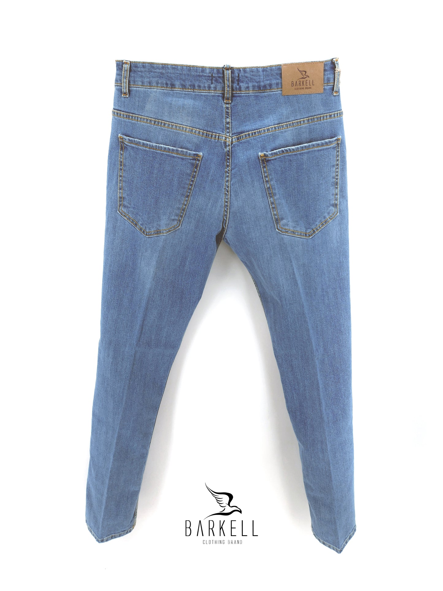 Jeans Modello Cinque Tasche Lavaggio Used Wash