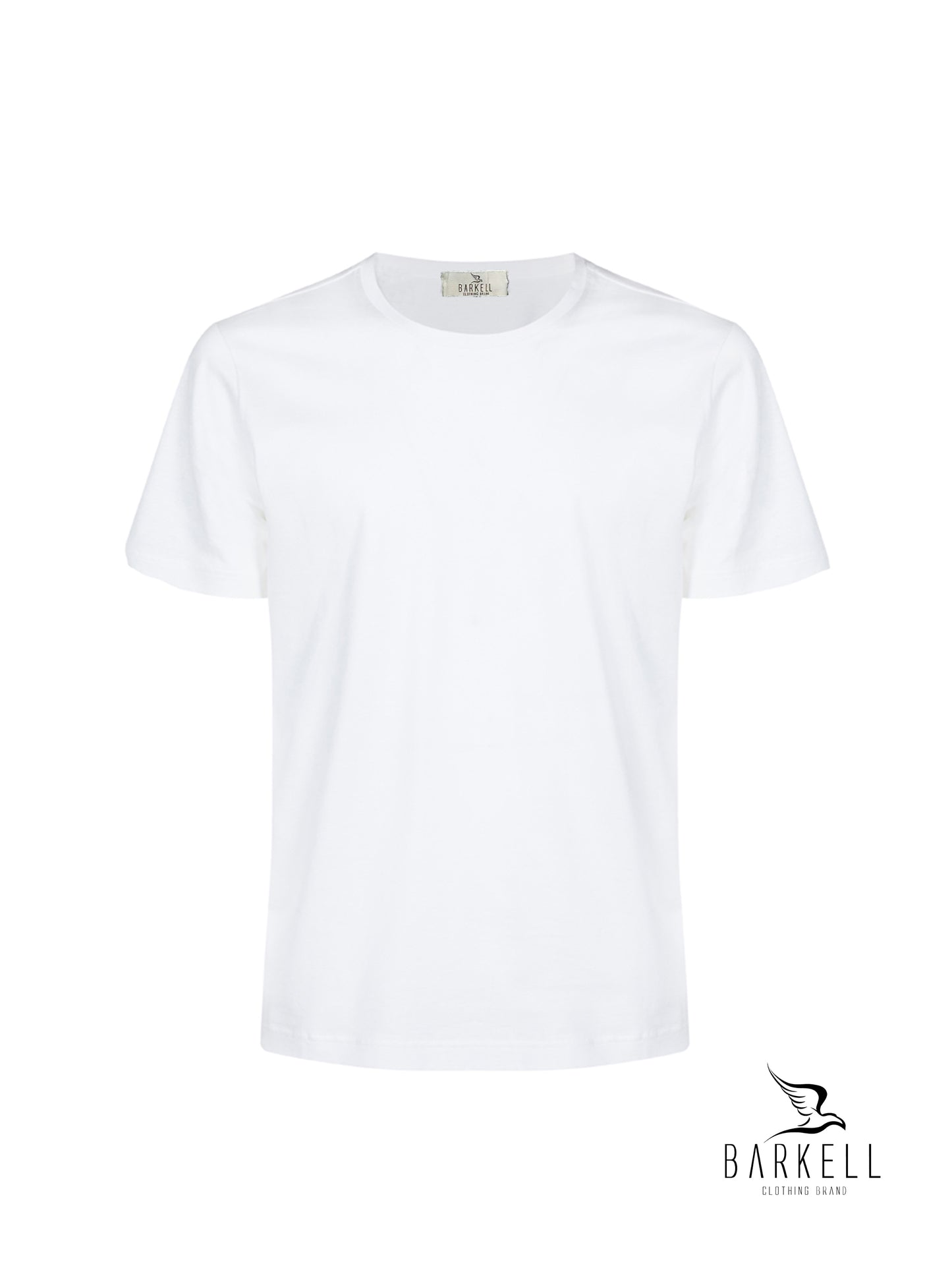T-Shirt Girocollo in Filo di Scozia Extrafine Color Bianco