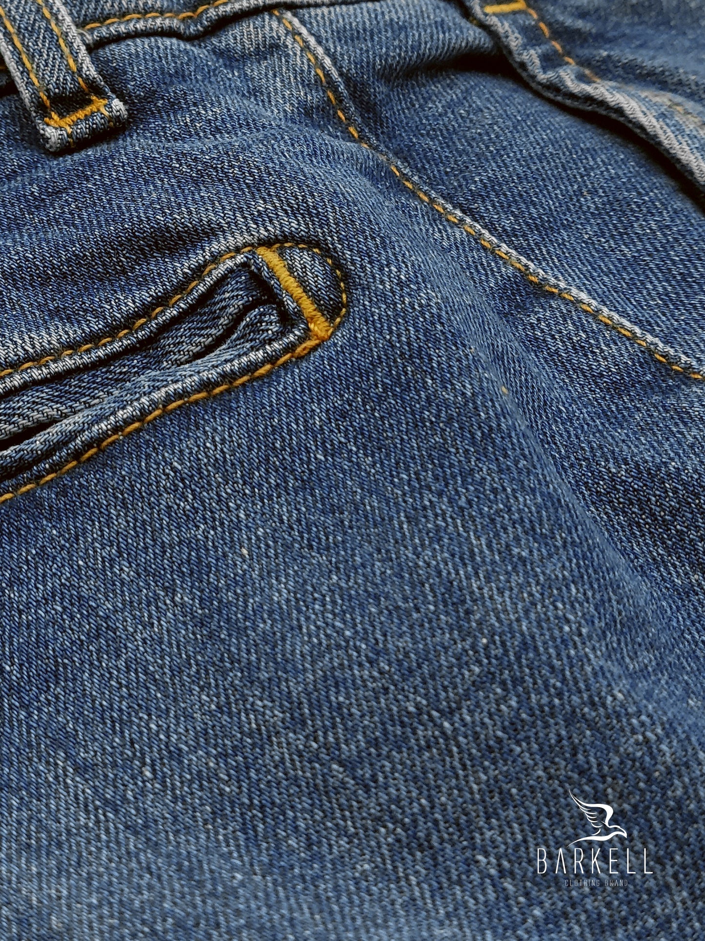 Jeans Modello Chinos Lavaggio Stone Wash