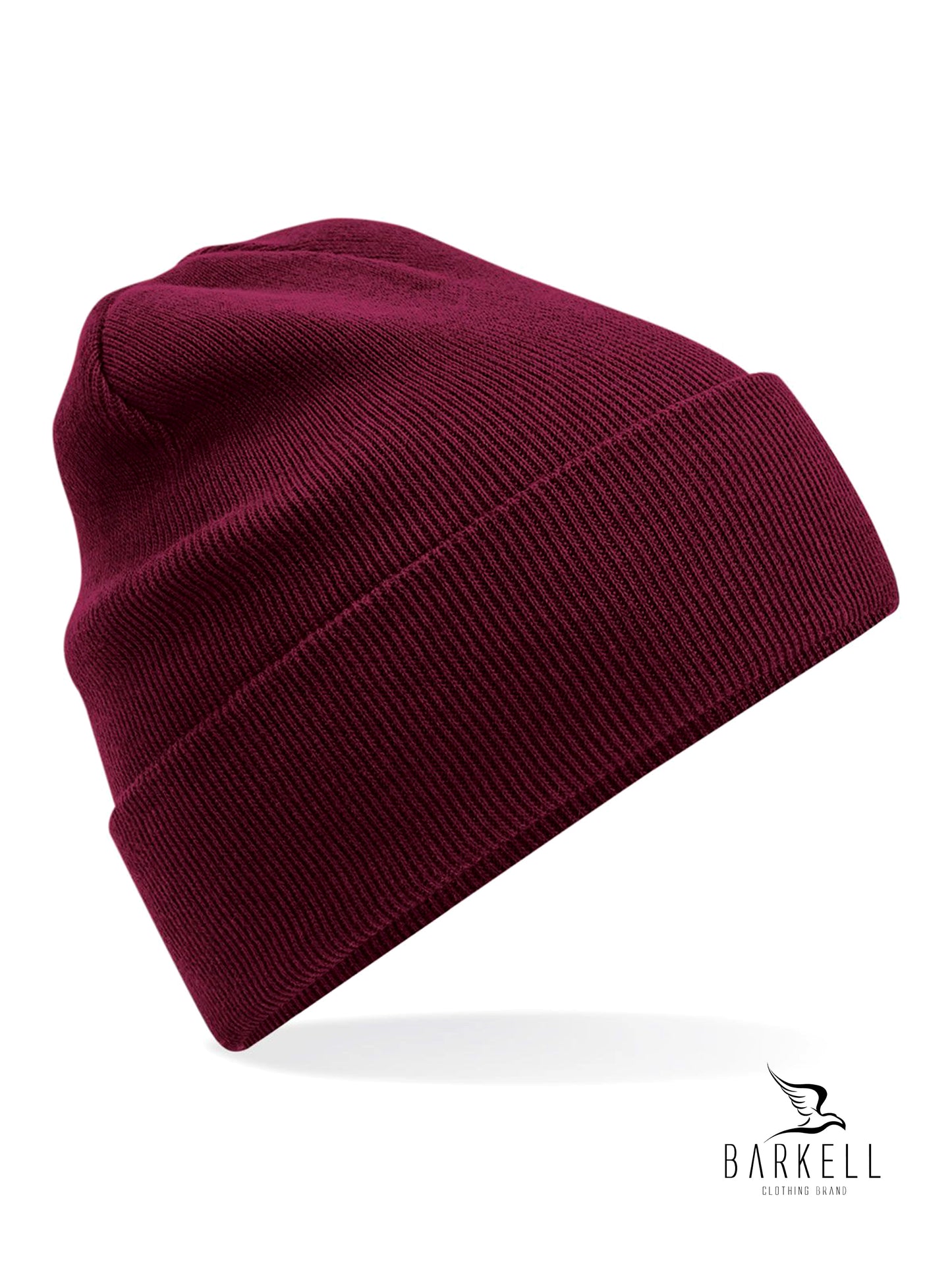 Cappello a Costine in Puro Caldo Cotone Organico Colore Vino