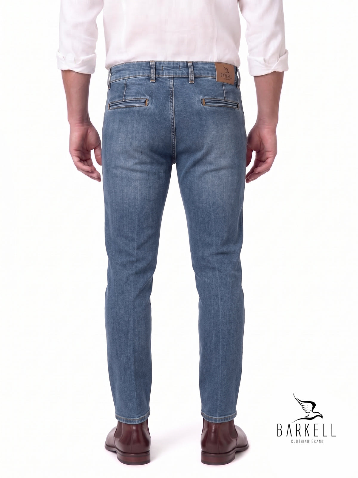 Jeans Chinos Model Used Wash