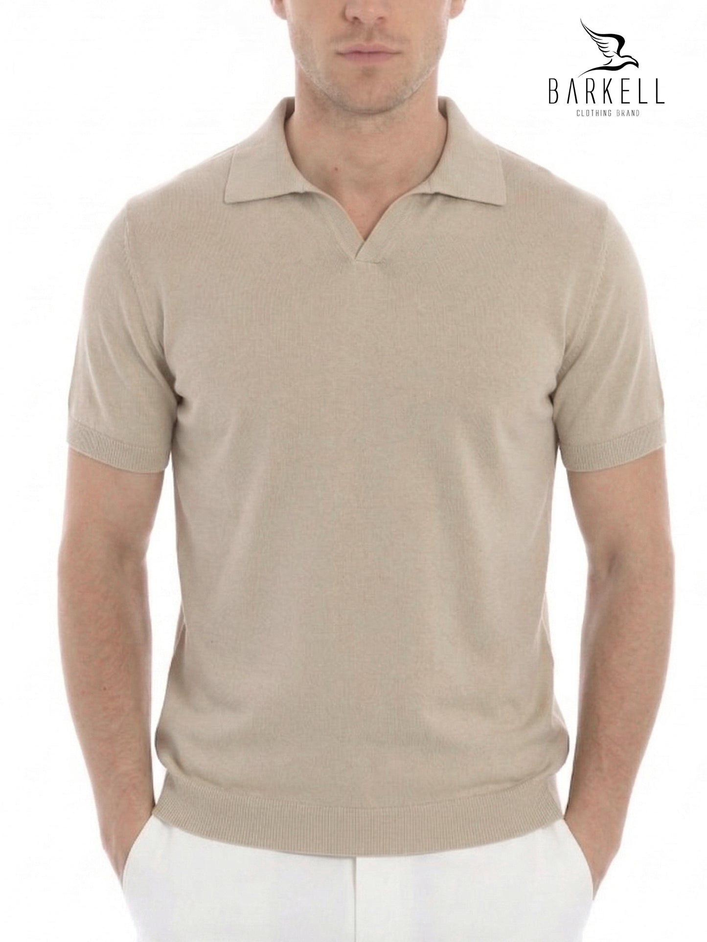 Half Sleeve Round Neck T-Shirt in Pure Lightweight Lime Colored Cotton